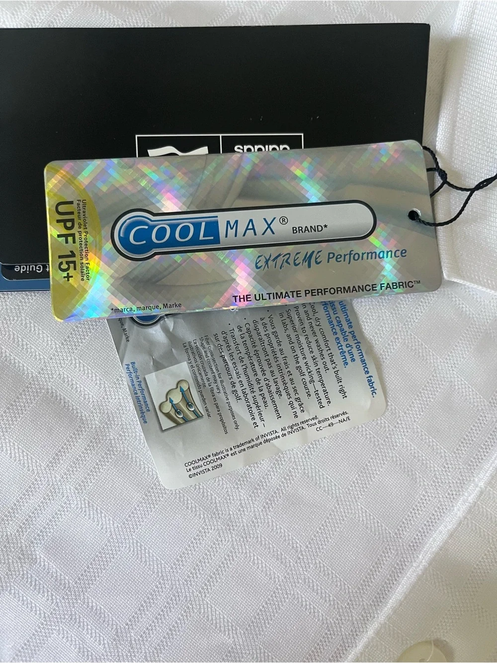 Adidas Men’s ClimaCool White Polo golf Shirt XL in original packaging